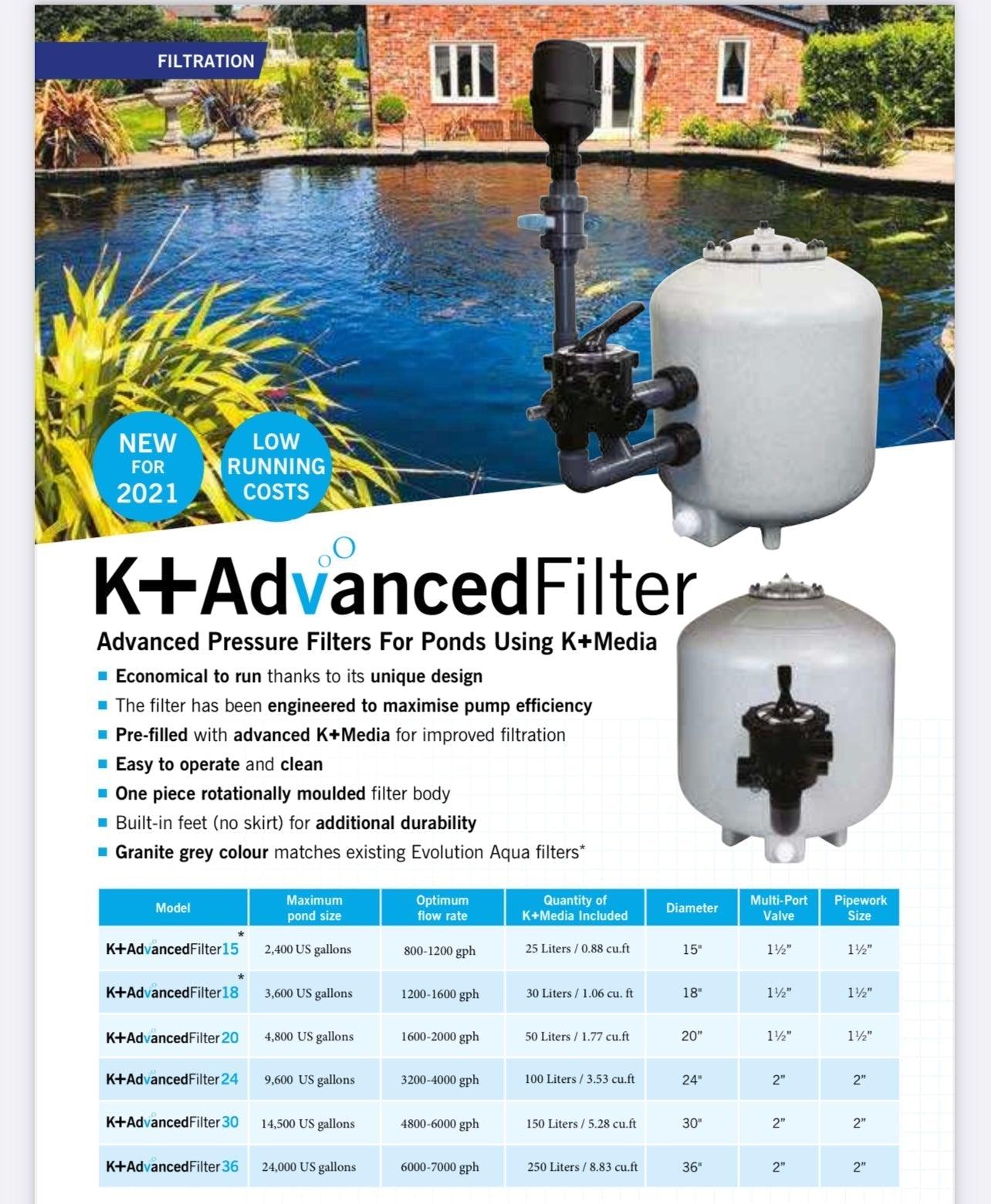 Aqua sales pond filters