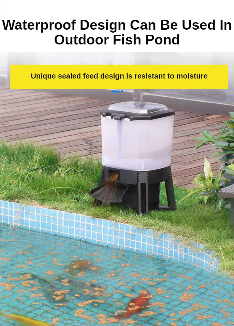 Pond feeder top